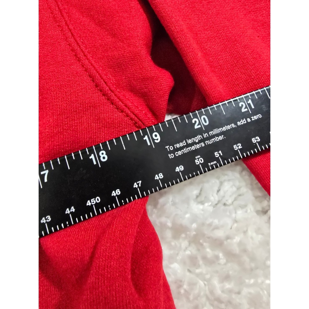 Invisible Bully Jimi Hendrix Graphic Sweatshirt Red Mens Medium Brooklyn Street - Picture 9 of 10